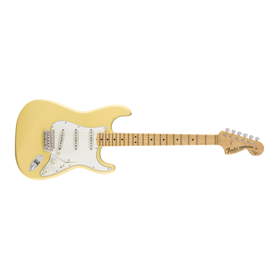Fender Yngwie Malmsteen Stratocaster Assembly