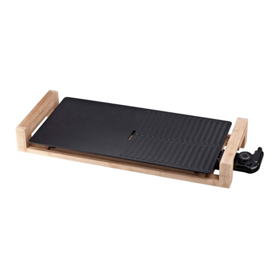 Princess Table Grill Pure Duo Instruction Manual