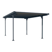 Palram CANOPIA VERONA 10x17 / 3x5 How To Assemble