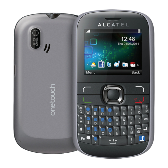 Alcatel One Touch 585DF User Manual