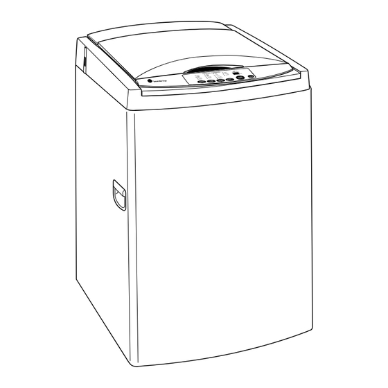 User Manuals: GE SPACEMAKER WSLS1100D Capacity Washer