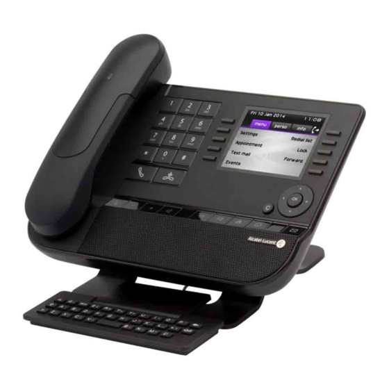 Alcatel-Lucent 8068 User Manual