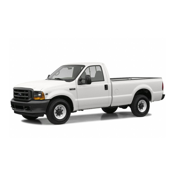 Ford F-Super Duty 550 2003 Workshop Manual