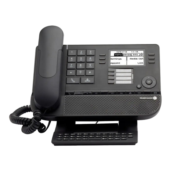 Alcatel-Lucent 8068 Quick Manual