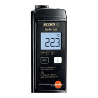 Testo 720 Instruction Manual