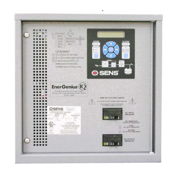 Sens Q012-012 Installation & Operation Manual