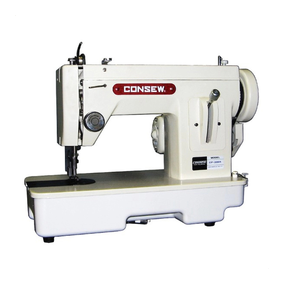 CONSEW CP206R INSTRUCTION MANUAL Pdf Download ManualsLib