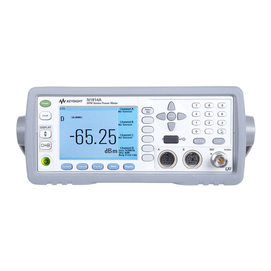 KEYSIGHT N1914A SERVICE MANUAL Pdf Download ManualsLib