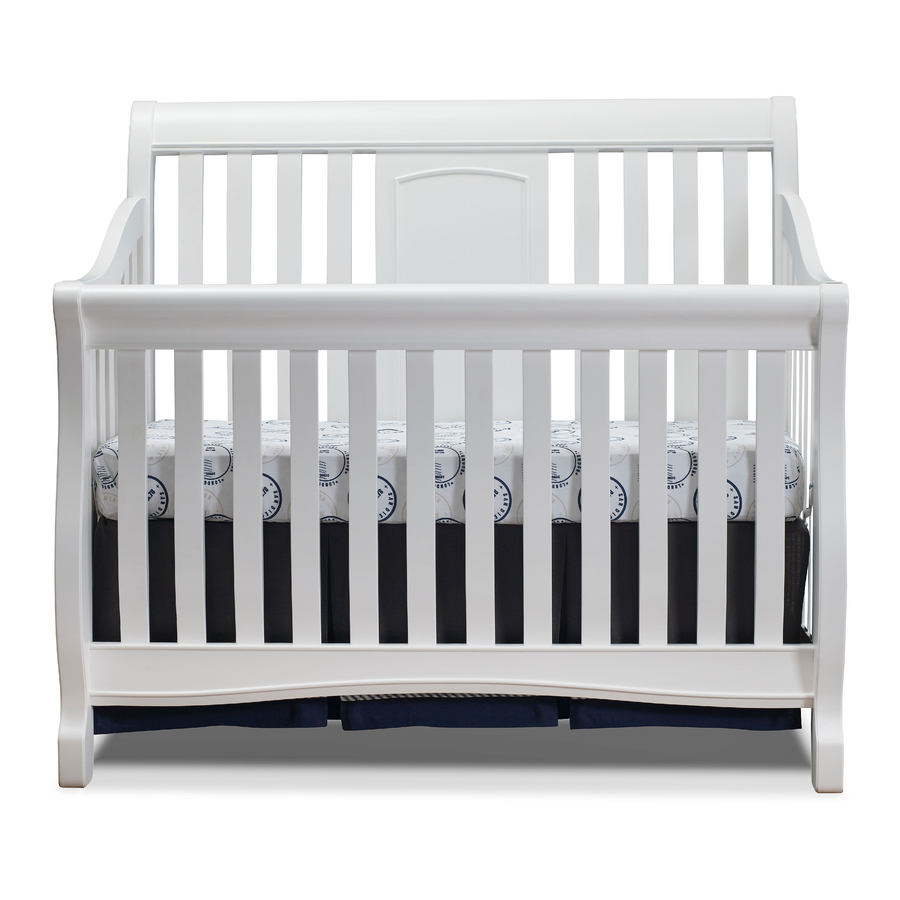 Vista elite 4 in 1 hot sale crib instructions