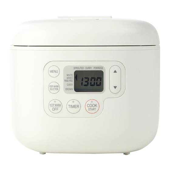 muji rice cooker instructions