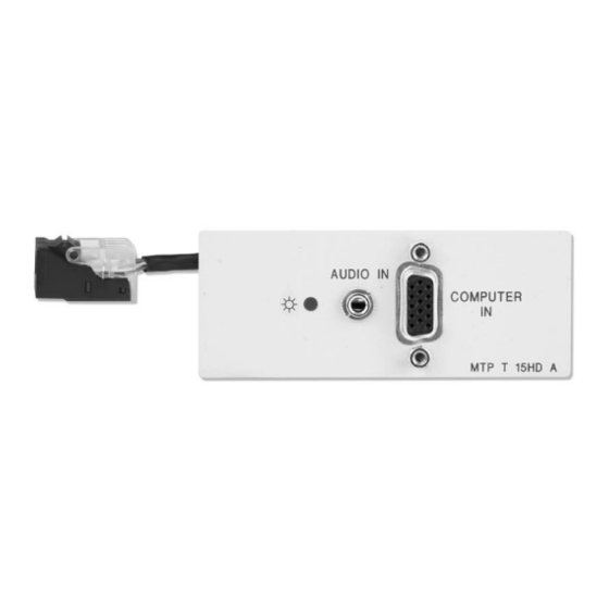 Processeur Extron MTP RL 15 HD A - Modèle MTP - Occasion