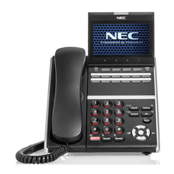 NEC SV9100 Voicemail Administration Manual