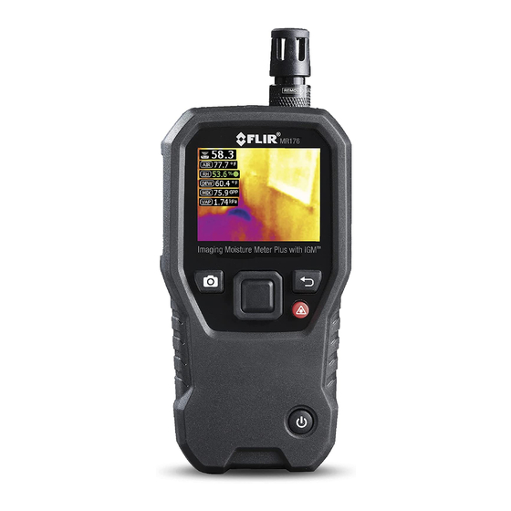 FLIR MR176 USER MANUAL Pdf Download ManualsLib