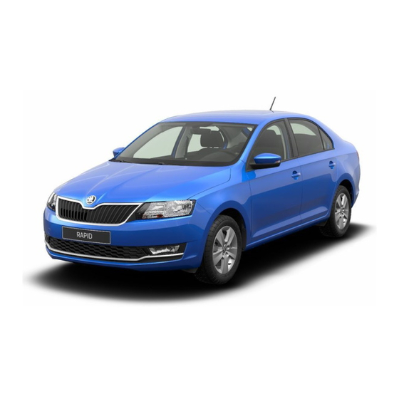 Skoda RAPID 2017 Owner's Manual