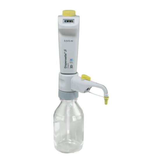 BRAND DISPENSETTE S OPERATING MANUAL Pdf Download ManualsLib