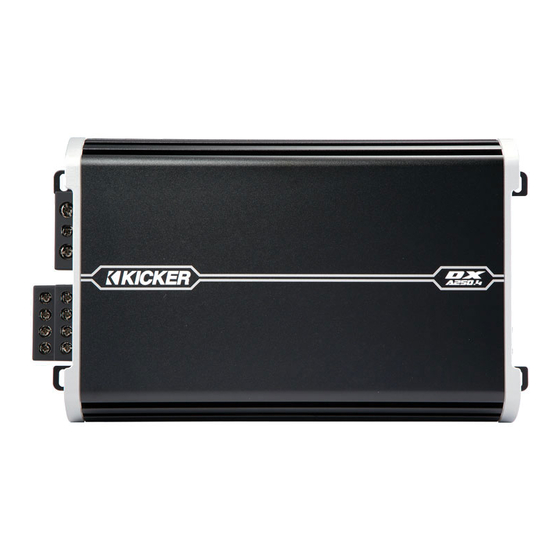 KICKER DX250.4 OWNER