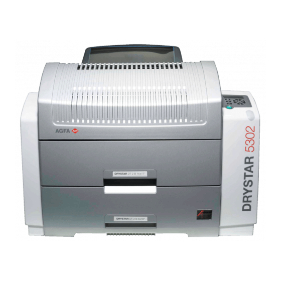 AGFA Drystar 5302 User Manual