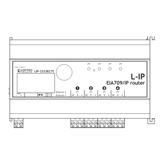 Delta Loytec LIP-3333ECTC Installation Instructions