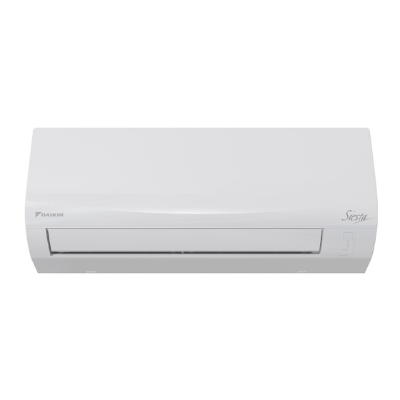 Daikin Siesta ATXF50A2V1B User Reference Manual