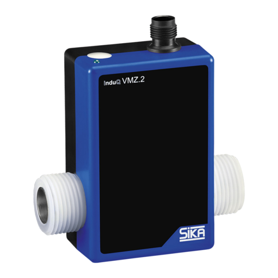 SIKA induQ VMZ.2 Series Operating Manual