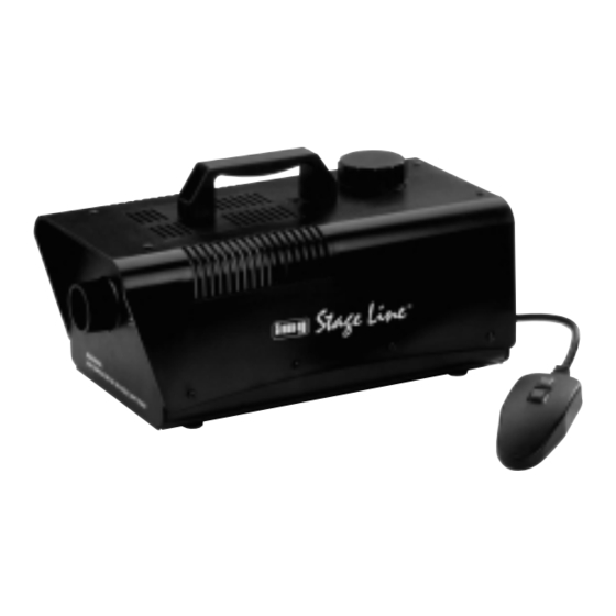 IMG STAGELINE FM-706 Instruction Manual