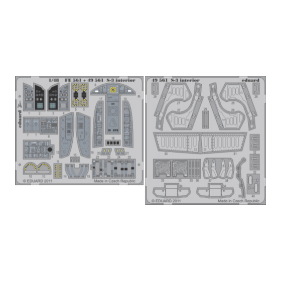 Eduard S-3 interior S.A. Manual