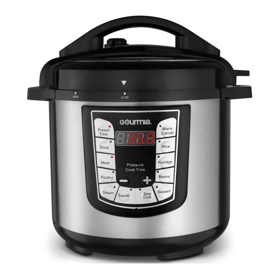 Gourmia pressure cooker discount gpc655