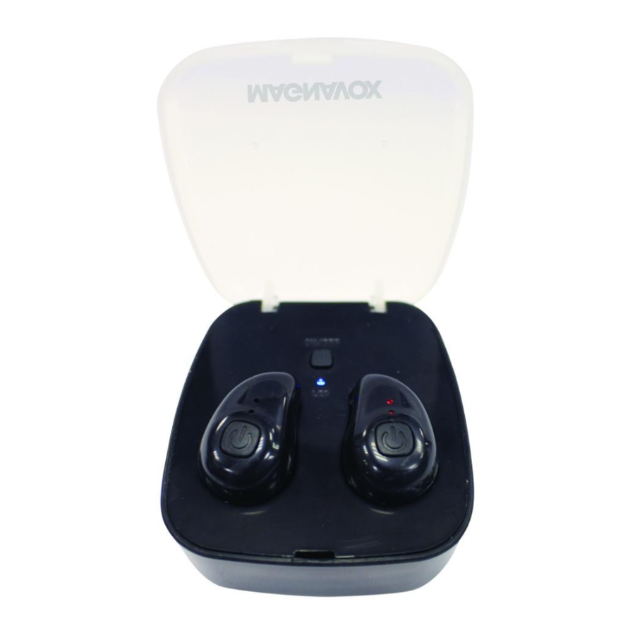 Magnavox MBH530 - Mini-Wireless Stereo Earphones Manual