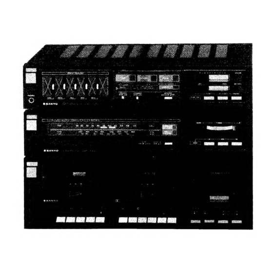 Sanyo RD W266 Service Manual