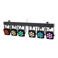 Stairville CLB5 6P RGB WW Compact LED Bar User Manual