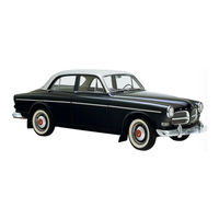 Volvo 120 Operating Instructions Manual