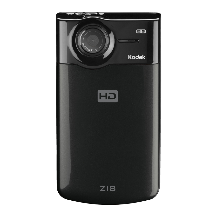 Kodak Zi8 Extended User Manual