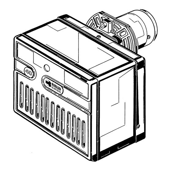 Riello G3 431T1 Installation, Use And Maintenance Instructions