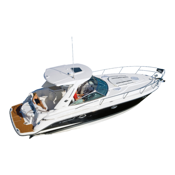 MONTGOMERY BOATS 340 SPORT YACHT Owner's Manual