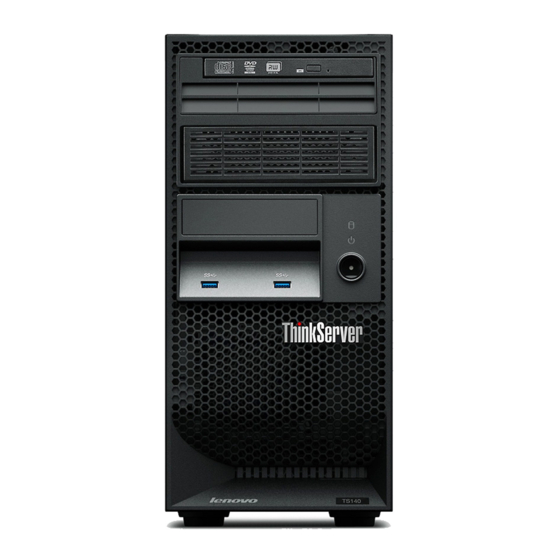 Lenovo THINKSERVER TS140 Quick Reference Manual
