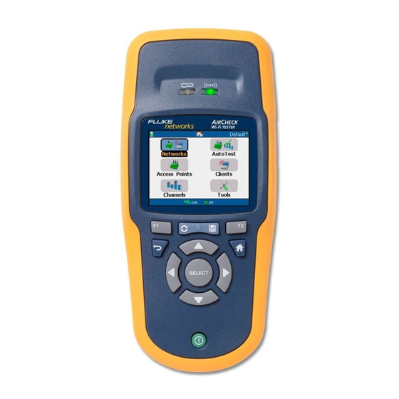 FLUKE AIRCHECK USER MANUAL Pdf Download | ManualsLib