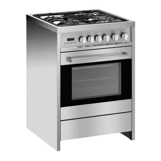 elba gas electric stove manual