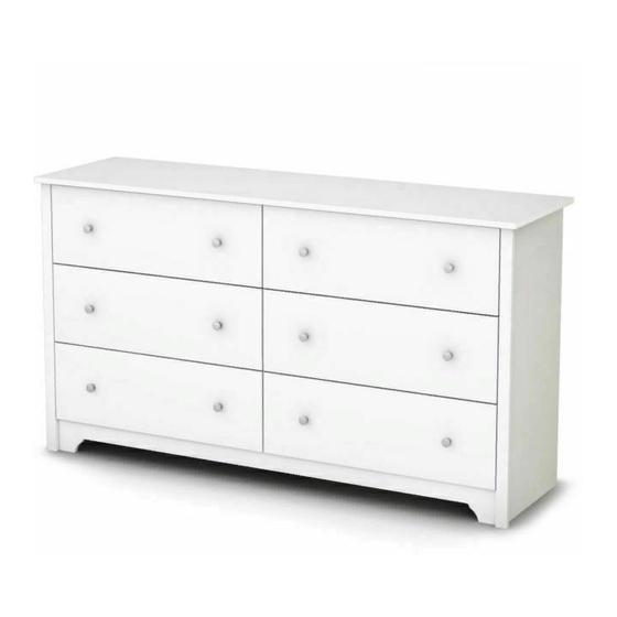 South shore deals bureau dresser