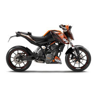 Ktm 125 DUKE EU Repair Manual