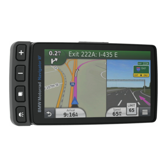 GARMIN BMW MOTORRAD NAVIGATOR VI OWNER'S MANUAL Pdf Download