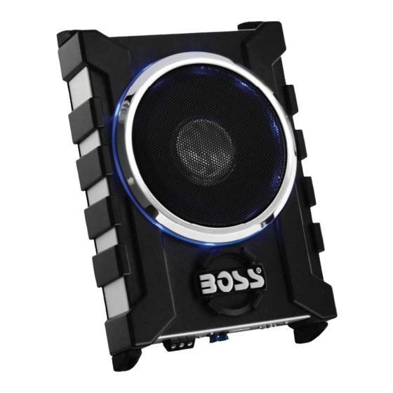 BOSS AUDIO SYSTEMS BASS1300.3 USER MANUAL Pdf Download ManualsLib