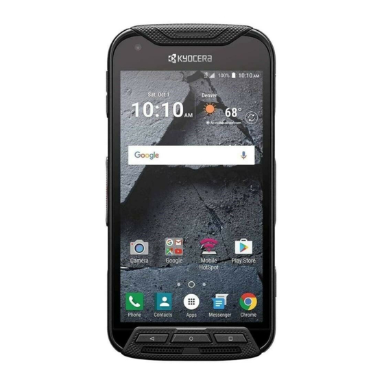 KYOCERA DURAFORCE PRO USER MANUAL Pdf Download | ManualsLib