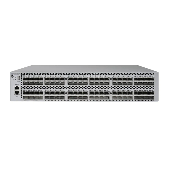 HPE SN6000B HARDWARE REFERENCE MANUAL Pdf Download | ManualsLib