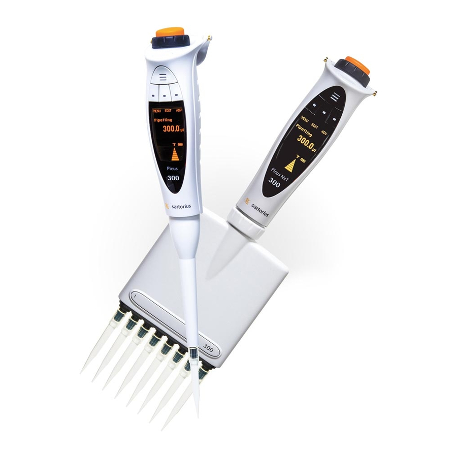 SARTORIUS PICUS USER MANUAL Pdf Download ManuaLib