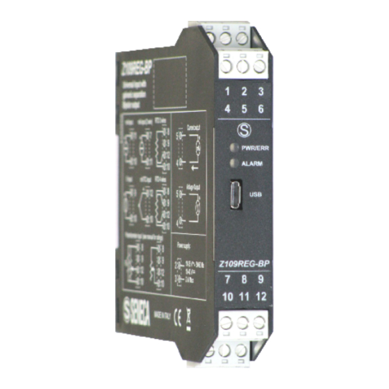 Seneca Z109REG-BP Installation Manual