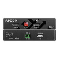 Amx SCL-1 Instruction Manual