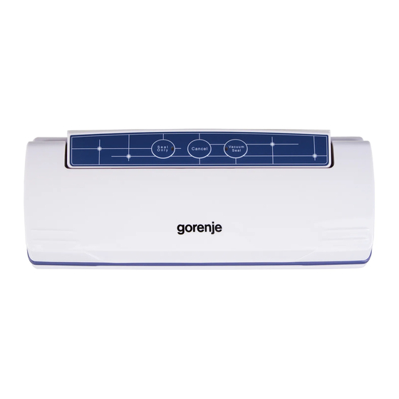 Gorenje VS 110 W Instruction Manual
