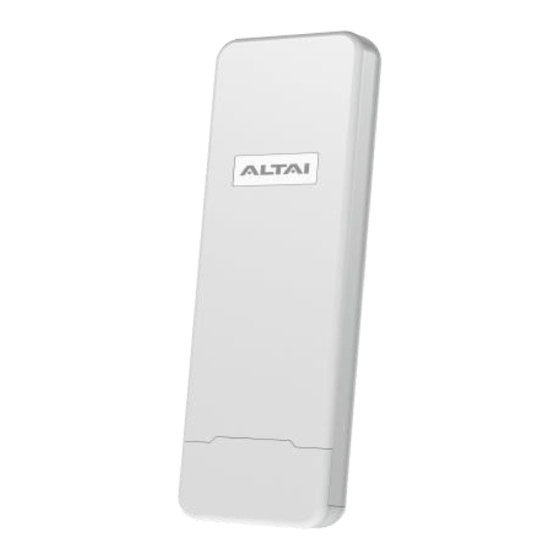ALTAI C1N Series Configuration Manual