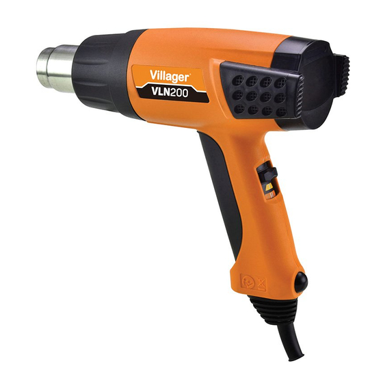 Villager VLN 200 Heat Gun Manuals