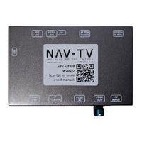 Nav TV NTV-KIT888 Install Manual